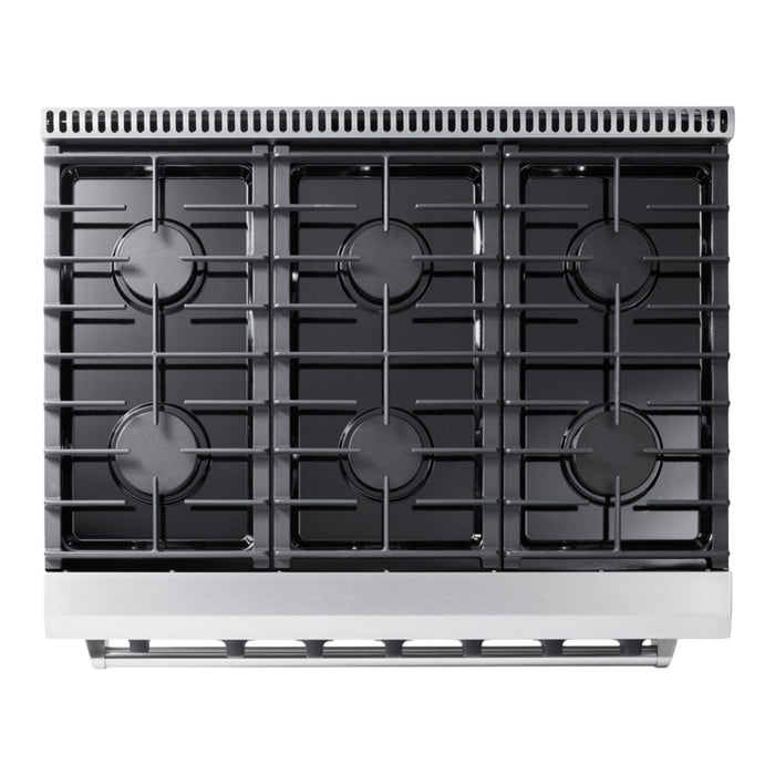Thor Kitchen 36-Inch Stainless Steel Liquid Propane Gas Range