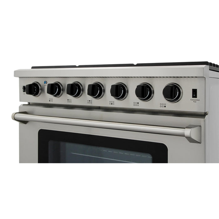 Thor Kitchen 36-Inch Stainless Steel Liquid Propane Gas Range