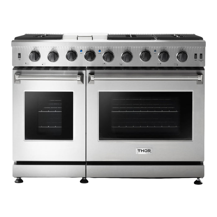 Thor Kitchen L Series 48-Inch Stainless Steel Liquid Propane Gas Range