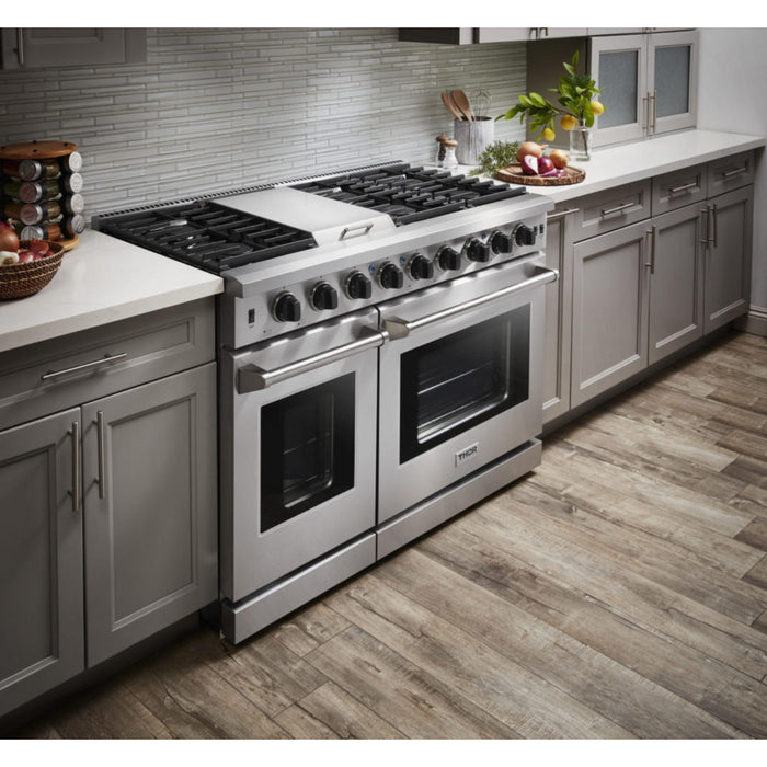 Thor Kitchen L Series 48-Inch Stainless Steel Gas Range