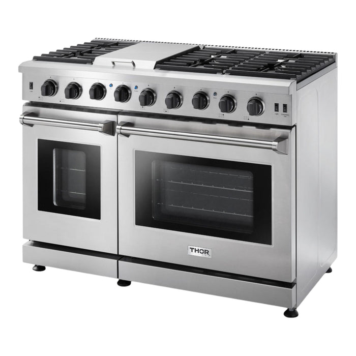 Thor Kitchen L Series 48-Inch Stainless Steel Gas Range