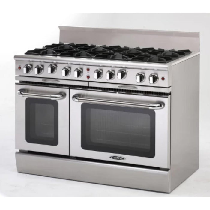 Capital Precision Series 48-Inch 7-25K BTU 8 Burners Double Door Classic Chef Range
