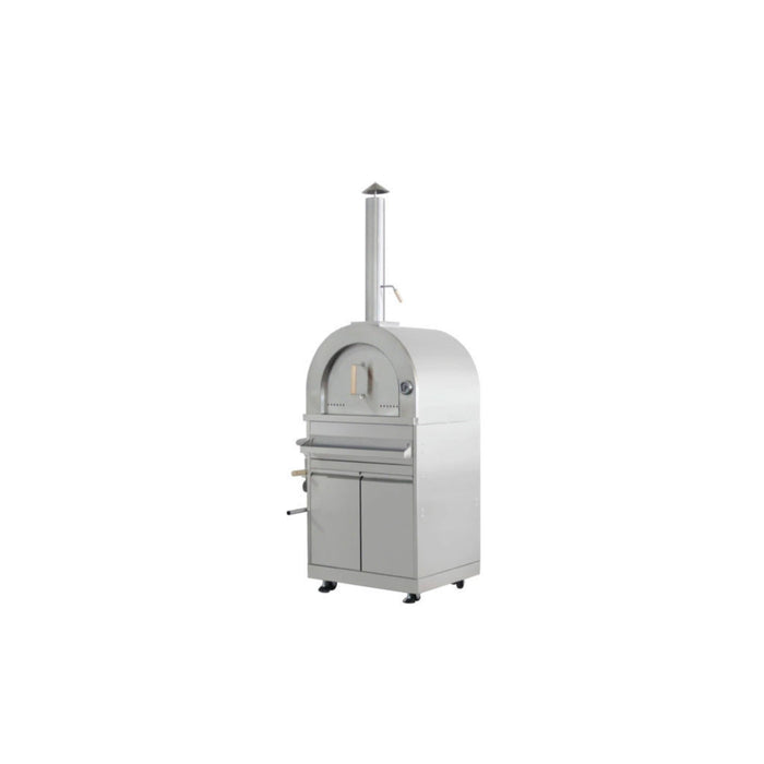 Thor Kitchen Outdoor Wood-Fired Pizza Oven and Cabinet