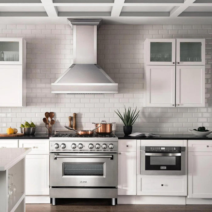 ZLINE Legacy Dual Fuel Range with Brass Burners – 24", 30", 36", and 48"