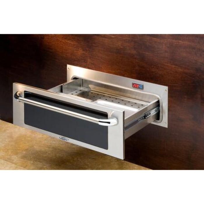 Brass Polished Finish Upgrade for 30" Warming Drawer