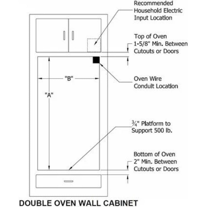 Capital Grand Chef 30-Inch Electric Double Wall Oven