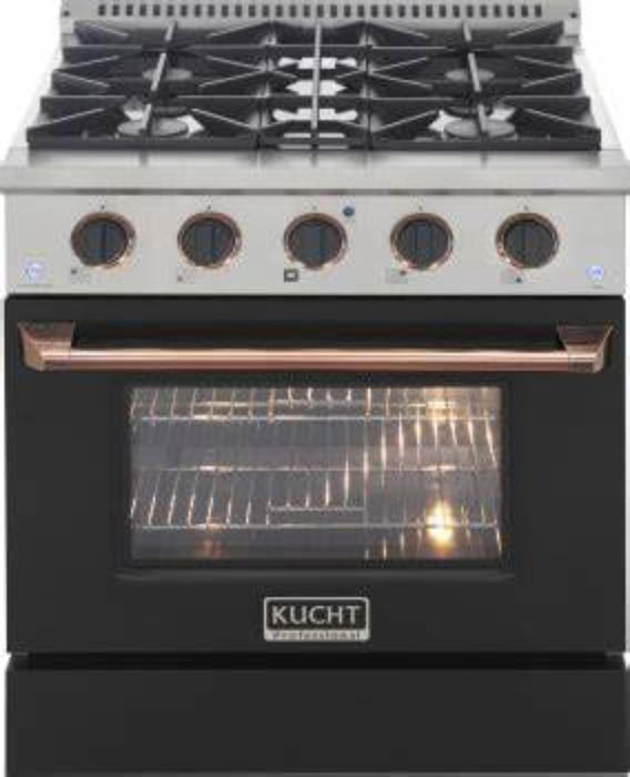Kucht Professional KNG301 Series 30-Inch 4.2 Cu. Ft. Customized Pro-Style Gas Ranges