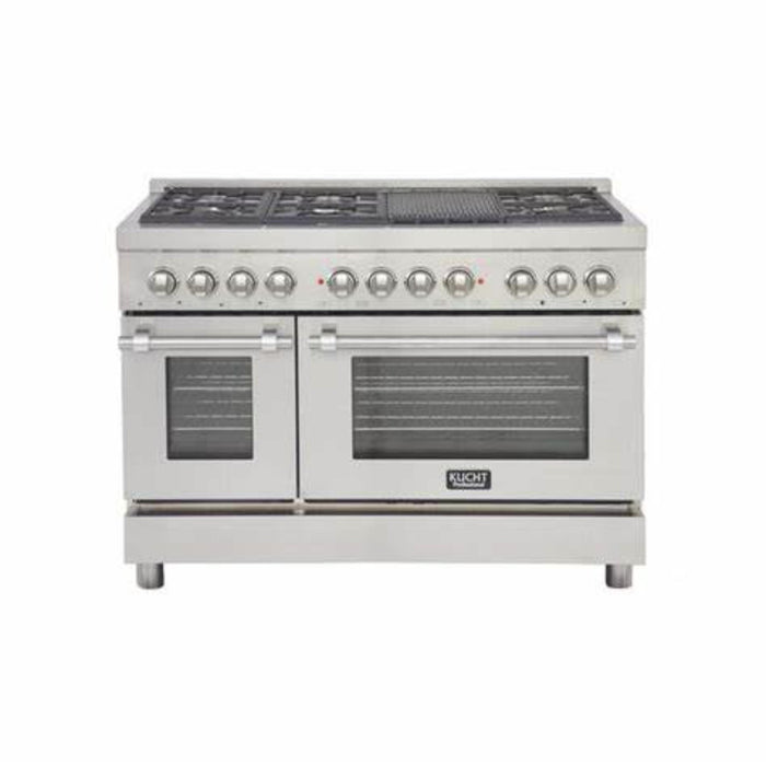Kucht 482 40” Pro Class Dual Fuel Range in White Customized Rose
