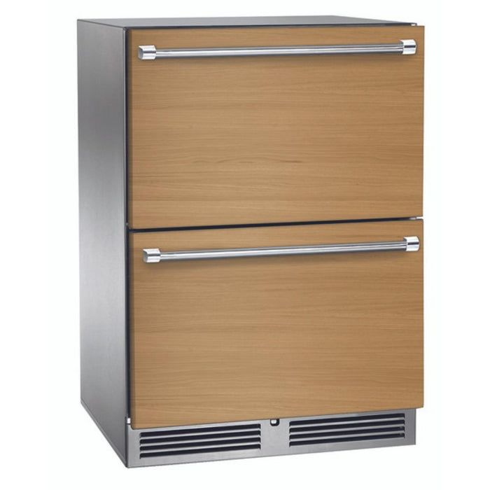 Perlick ADA-Compliant 4.8 cu.ft Indoor Freezer Drawers, Panel-Ready, Fully Integrated