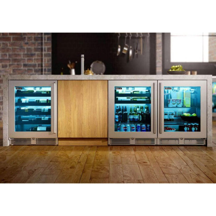 Perlick C-Series 24" Indoor Wine Reserve, Stainless Steel Glass Door