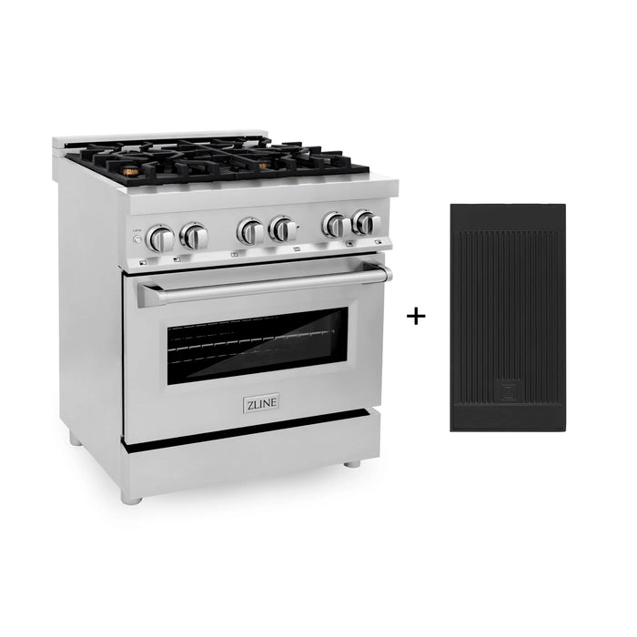 ZLINE Legacy Dual Fuel Range with Brass Burners and Griddle – 30", 36", and 48"