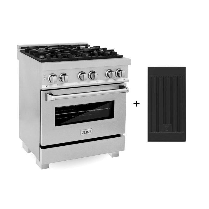 ZLINE Legacy Dual Fuel Ranges in Satin Stainless Steel with Built-In Griddle – 30", 36", & 48"