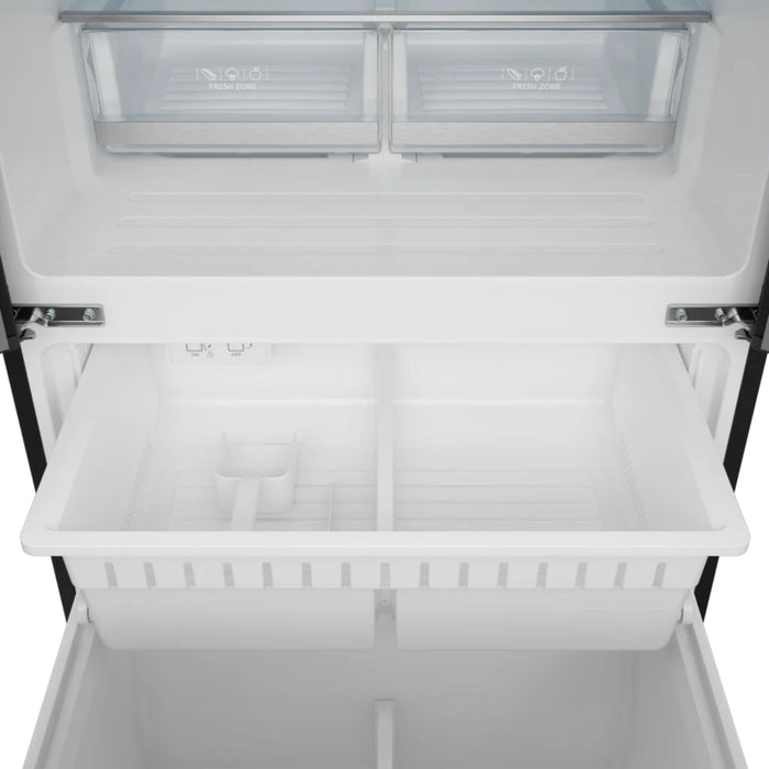 Thor Kitchen RF3017FFD00 30 Inch 17.5 Cu Ft French Door Counter Depth Refrigerator with Ice Maker in Matte Black – Gordon Ramsay Series