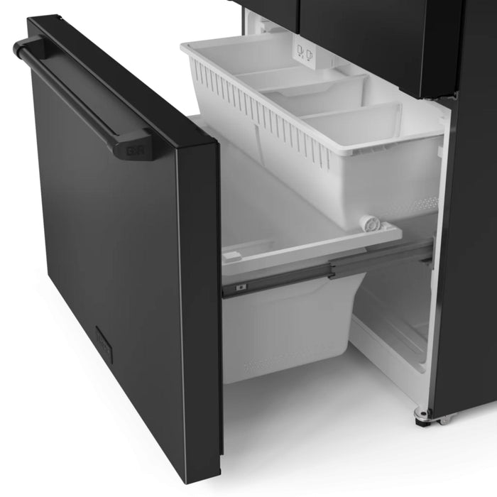 Thor Kitchen RF3621CTD00 36 Inch 20.3 Cu Ft French Door Counter Depth Refrigerator with Ice Maker in Black