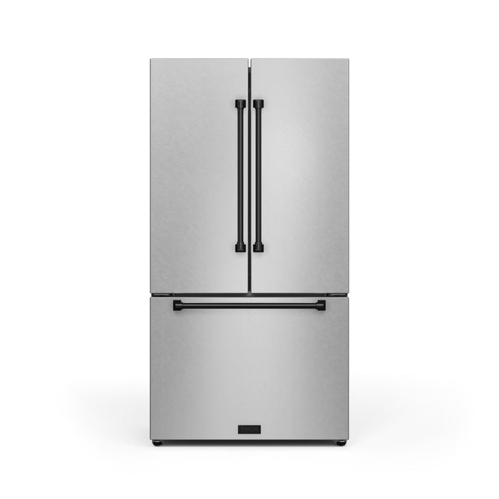 Thor Kitchen RF3621CTD99 36 Inch 20.3 Cu Ft French Door Counter Depth Refrigerator | Gordon Ramsay Series