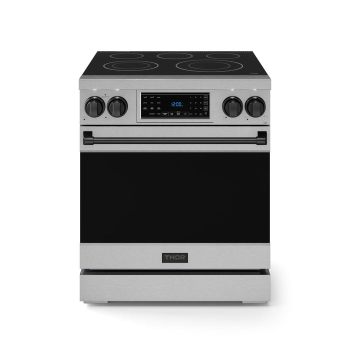 Thor Kitchen RSE30 30 Inch Freestanding Professional Electric Range | Gordon Ramsay Series