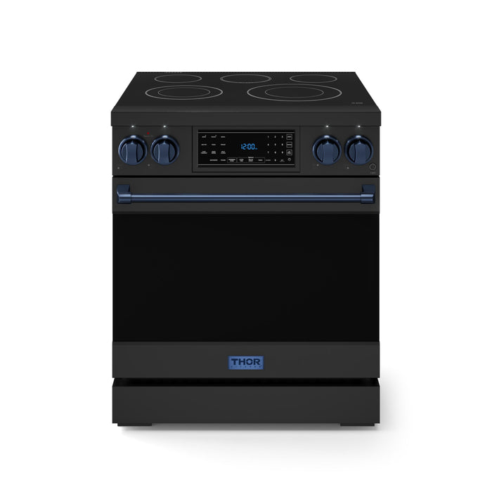 Thor Kitchen RSE30B 30 Inch Freestanding Professional Electric Range | Gordon Ramsay Series