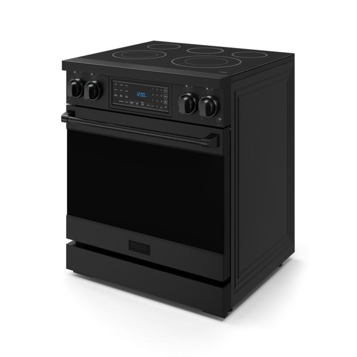 Thor Kitchen RSE30B 30 Inch Freestanding Professional Electric Range | Gordon Ramsay Series