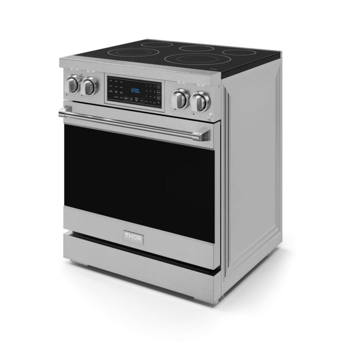 Thor Kitchen RSE30 30 Inch Freestanding Professional Electric Range | Gordon Ramsay Series