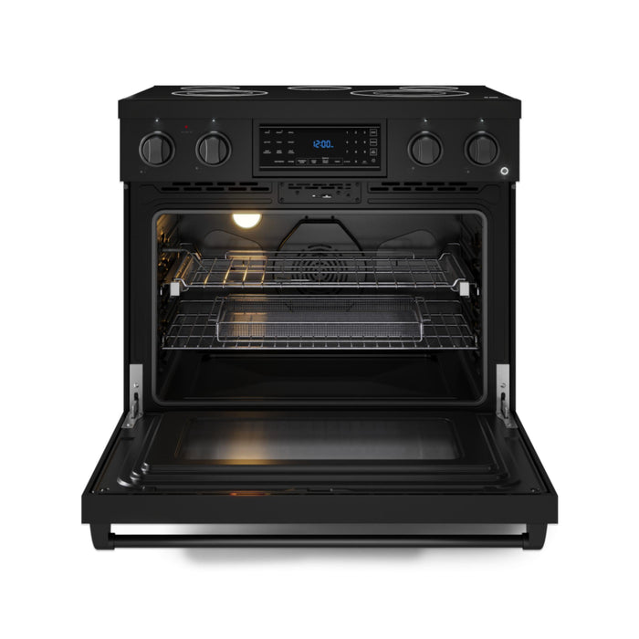 Thor Kitchen RSE36B 36 Inch Freestanding Professional Electric Range | Gordon Ramsay Series
