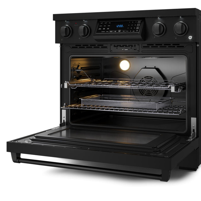 Thor Kitchen RSE36B 36 Inch Freestanding Professional Electric Range | Gordon Ramsay Series