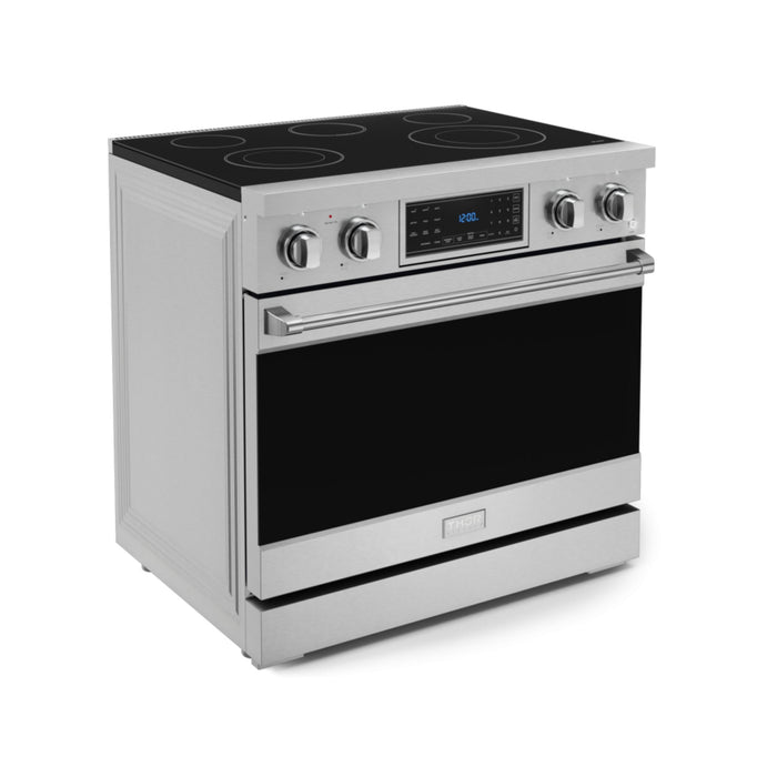 Thor Kitchen RSE36 36 Inch Professional Electric Range with Tilt Panel Touch Control | Gordon Ramsay Series