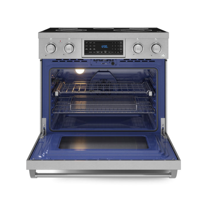 Thor Kitchen RSE36 36 Inch Professional Electric Range with Tilt Panel Touch Control | Gordon Ramsay Series
