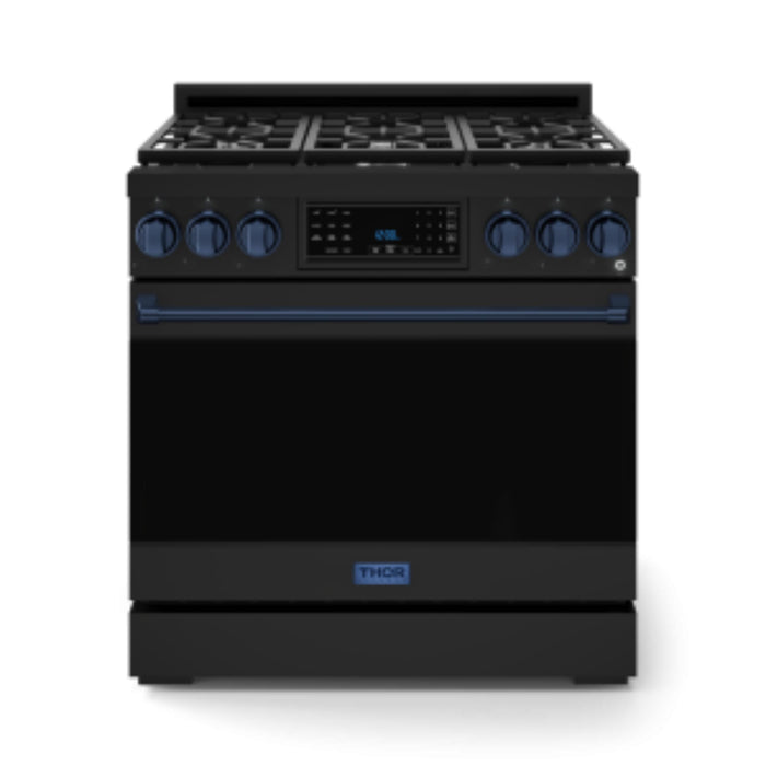 Thor Kitchen RSG36B 36 Inch Professional Gas Range | Gordon Ramsay Series