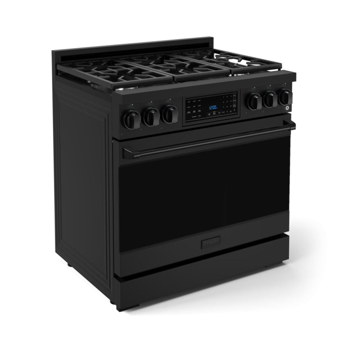 Thor Kitchen RSG36BLP 36 Inch Professional Liquid Propane Range | Gordon Ramsay Series