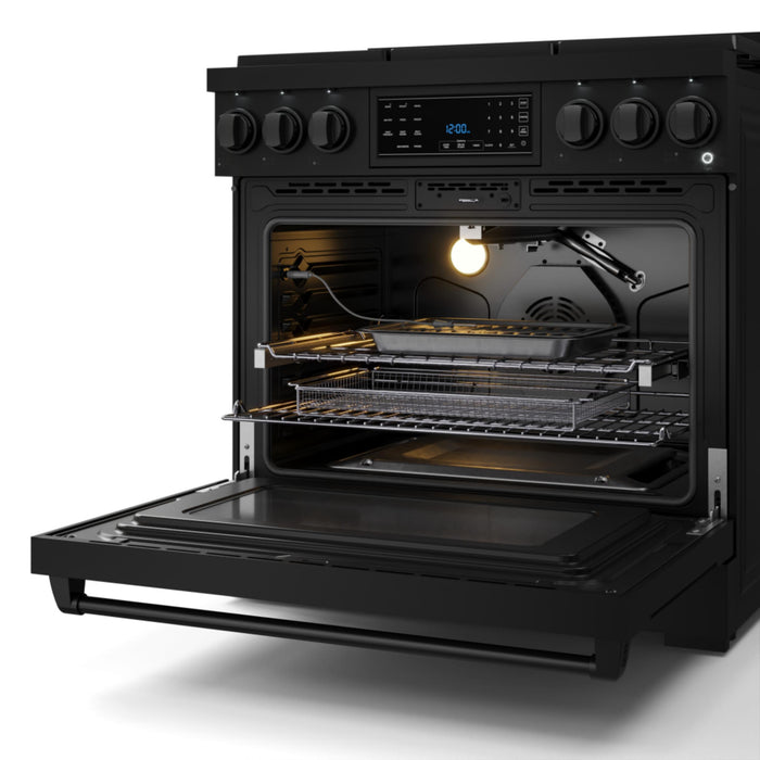 Thor Kitchen RSG36BLP 36 Inch Professional Liquid Propane Range | Gordon Ramsay Series