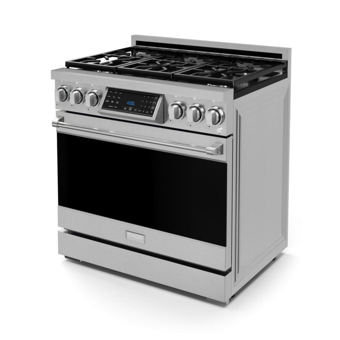 Thor Kitchen RSG36LP 36 Inch Professional Liquid Propane Range | Gordon Ramsay Series