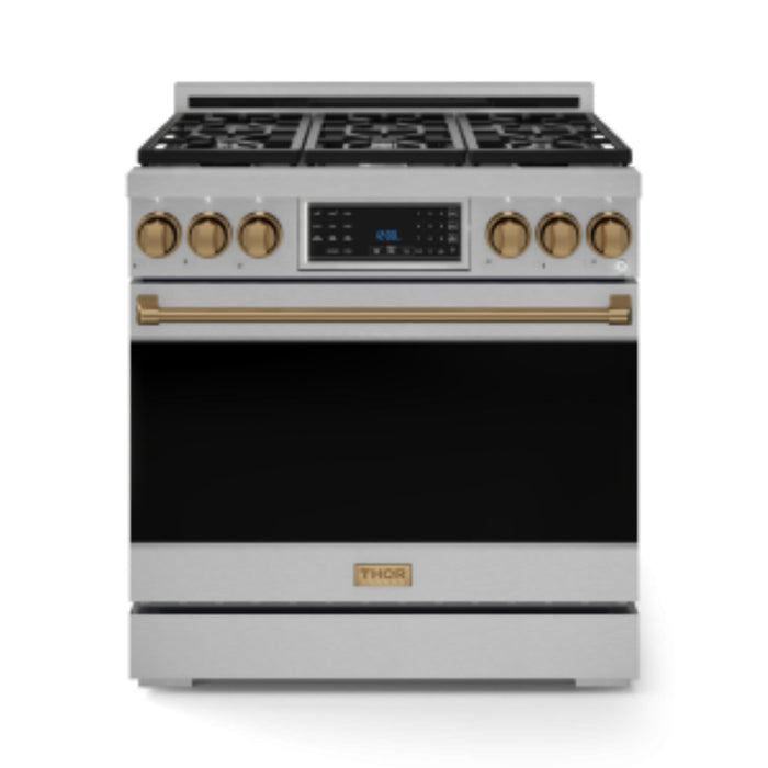 Thor Kitchen RSG36LP 36 Inch Professional Liquid Propane Range | Gordon Ramsay Series