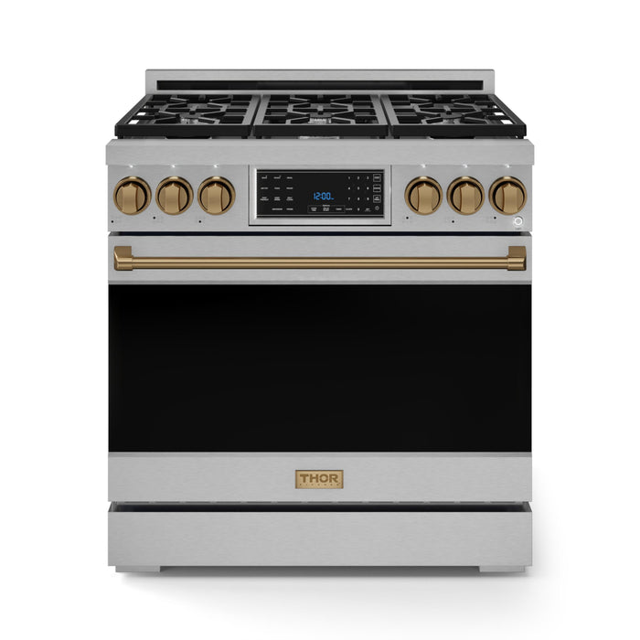 Thor Kitchen RSG36 36 Inch Professional Gas Range | Gordon Ramsay Series