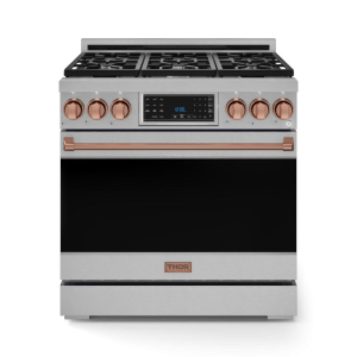 Thor Kitchen RSG36LP 36 Inch Professional Liquid Propane Range | Gordon Ramsay Series