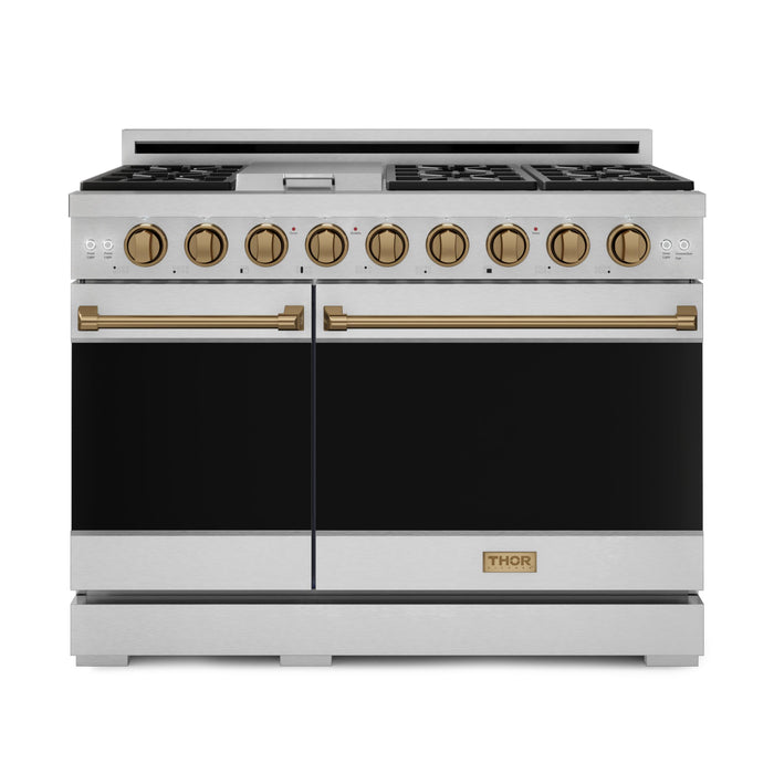 Thor Kitchen RSG48E 48 Inch Freestanding Professional Gas Range | Gordon Ramsay Series