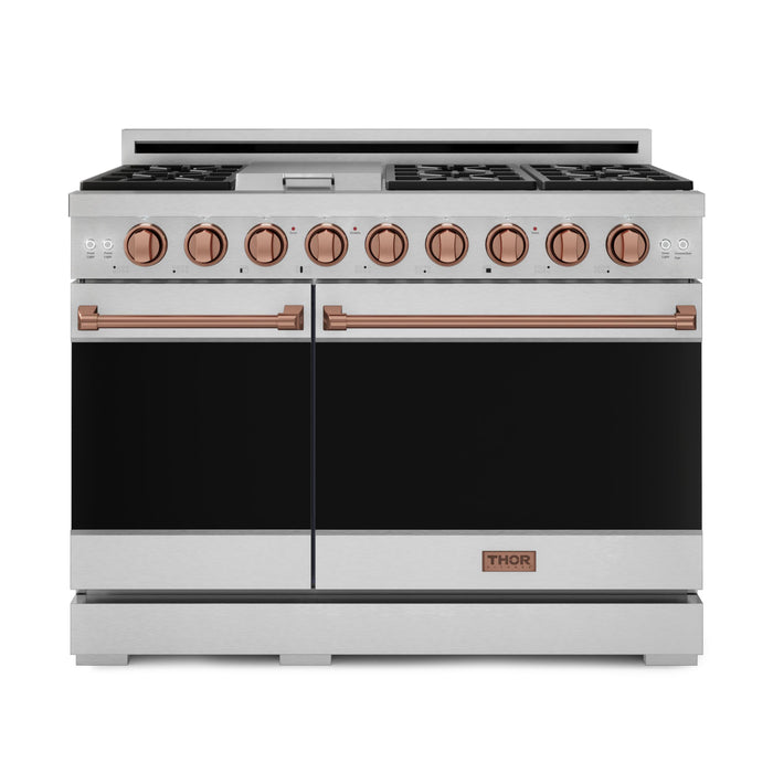 Thor Kitchen RSG48E 48 Inch Freestanding Professional Gas Range | Gordon Ramsay Series