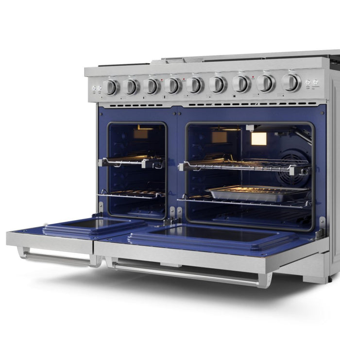 Thor Kitchen RSG48E 48 Inch Freestanding Professional Gas Range | Gordon Ramsay Series
