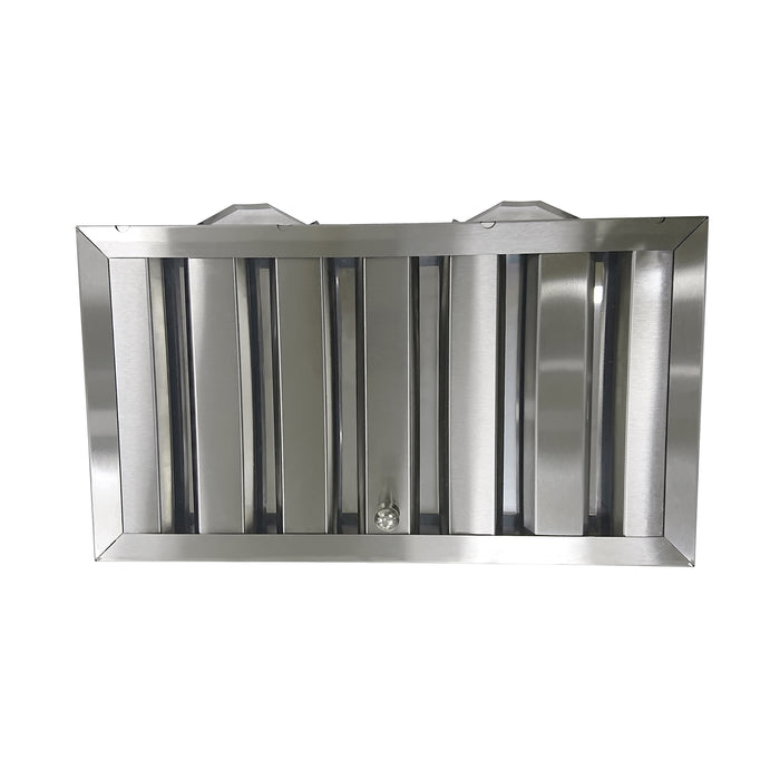 Forno Frassanito 30-Inch Insert Range Hood, 450 CFM, Stainless Steel Baffle Filters, LED Lighting