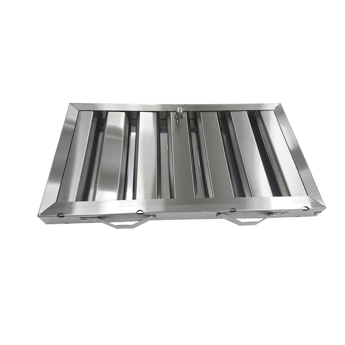 Forno Frassanito 30-Inch Insert Range Hood, 450 CFM, Stainless Steel Baffle Filters, LED Lighting