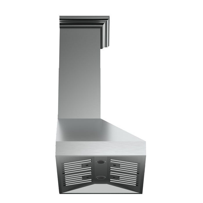 Forno Orvieto 30-Inch Wall Mount Range Hood, LED Lighting, Heavy Duty, Stainless Steel