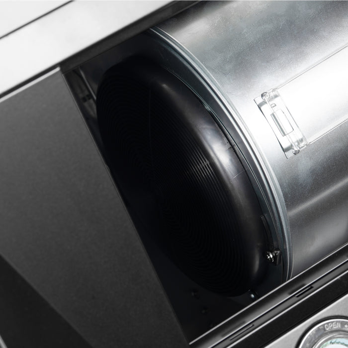 Forno Aria 30 Inch Wall-Mounted Range Hood in Black