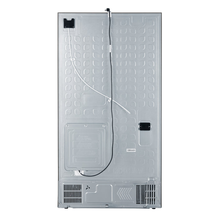 Forno Aosta  French Door Refrigerator, Stainless Steel, 22.4 cu.ft, External Water Dispenser, Automatic Ice Maker, ENERGY STAR Certified