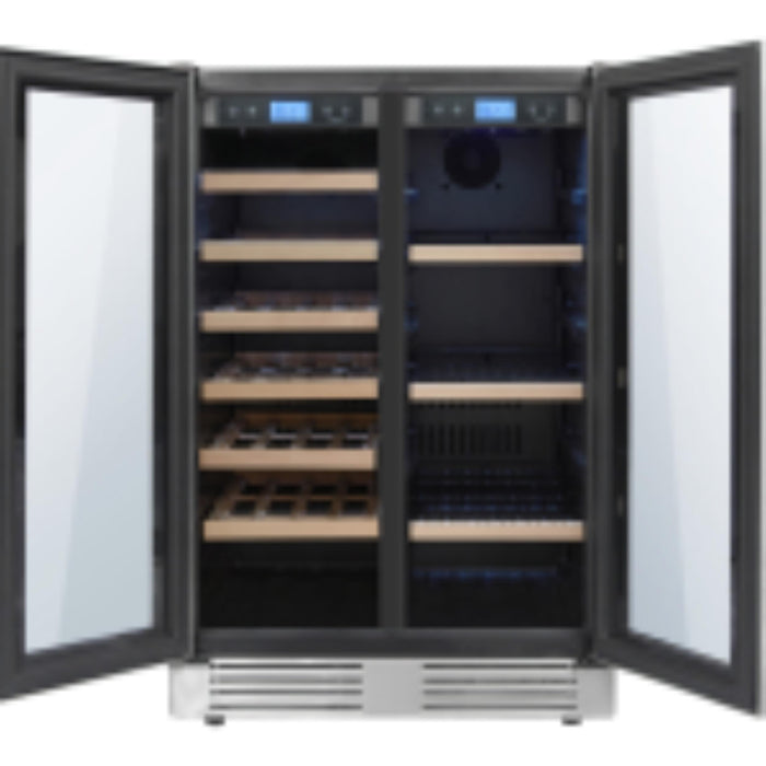 Thor Kitchen  24-Inch Stainless Steel Dual Zone Beverage Center
