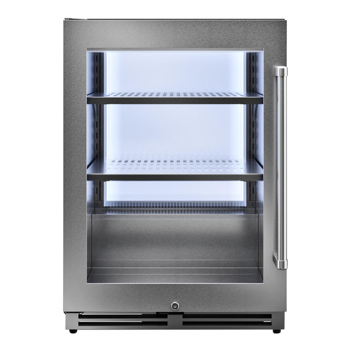 Thor Kitchen  24-Inch Stainless Steel Beverage Center with Left Hinge