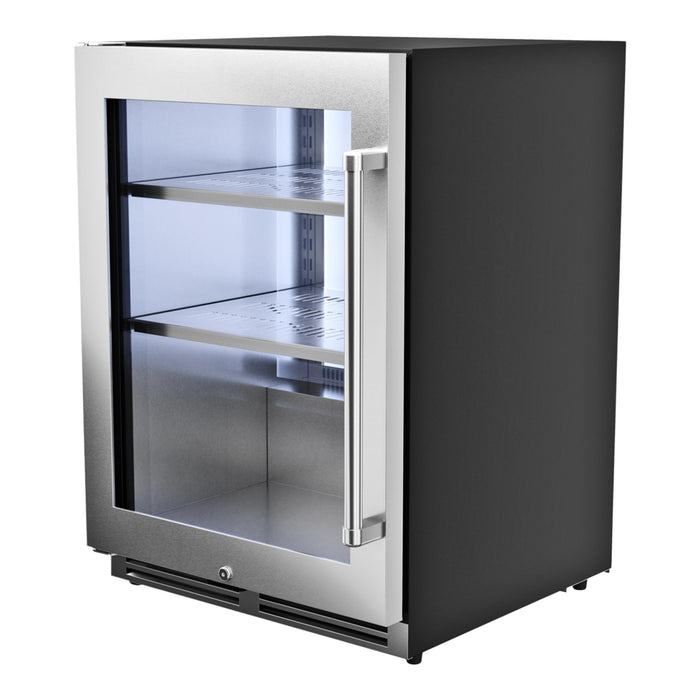 Thor Kitchen  24-Inch Stainless Steel Beverage Center with Left Hinge