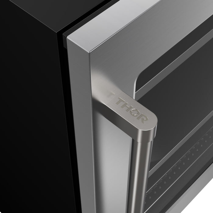Thor Kitchen 24 Inch Professional Indoor Undercounter Beverage Cooler Stainless Steel