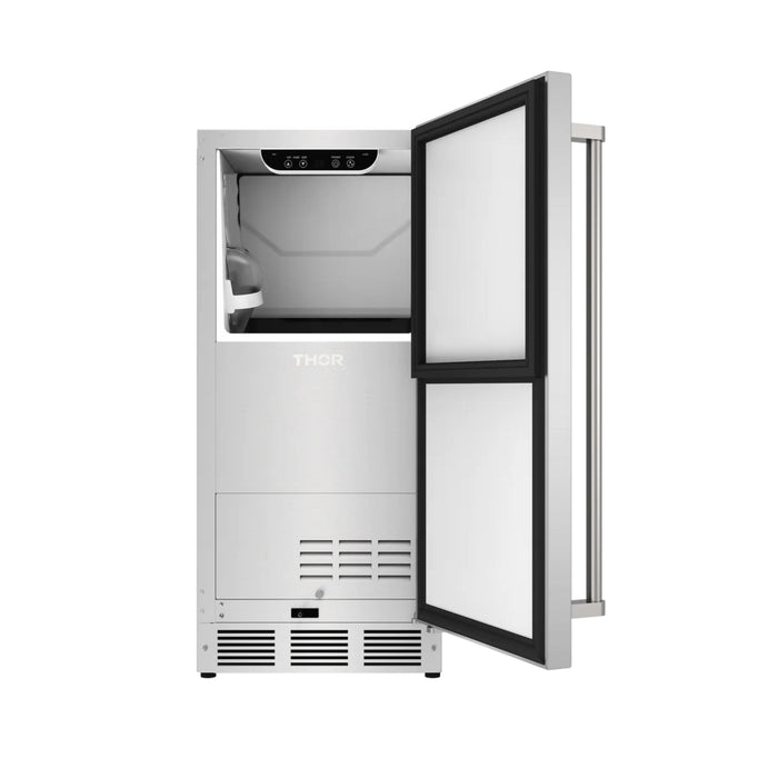 Thor Kitchen TIM1511 15 Inch Indoor/Outdoor Built-In Ice Maker