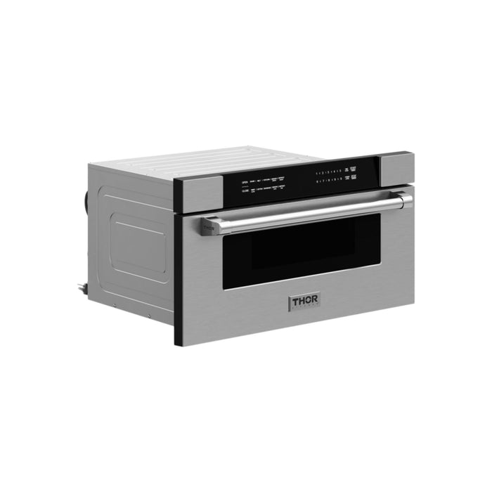 Thor Kitchen 30-Inch Stainless Steel Microwave Drawer with Pull Down Door
