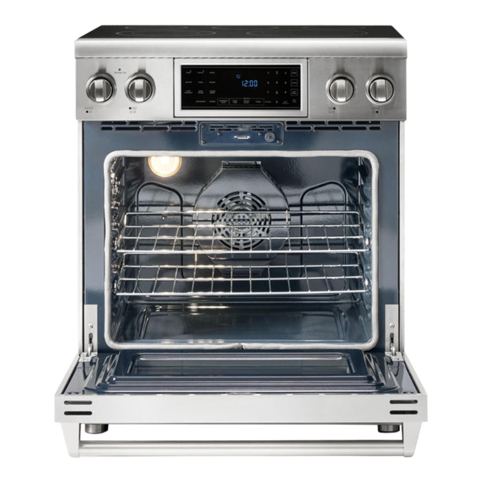 Thor Kitchen 30-Inch Stainless Steel Tilt Panel Electric Range