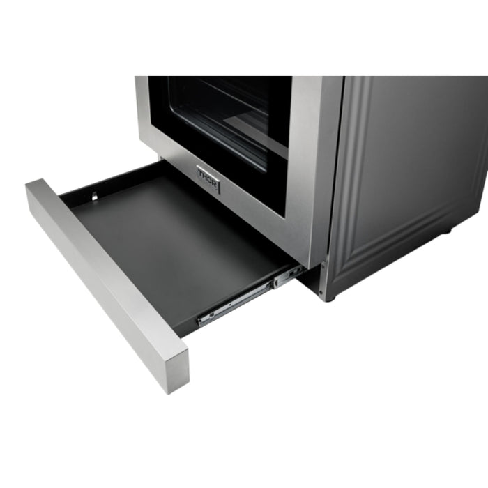 Thor Kitchen 30-Inch Stainless Steel Tilt Panel Electric Range